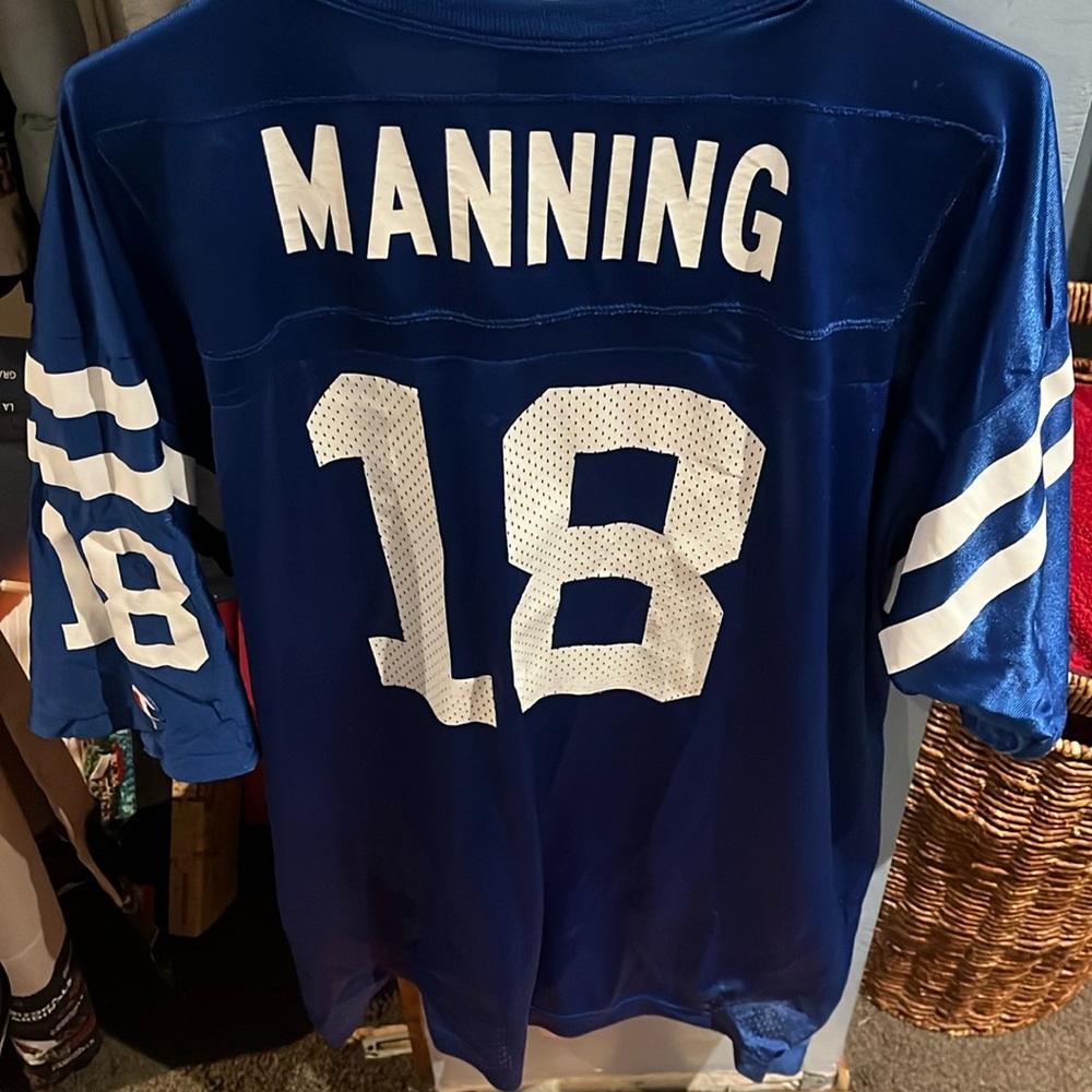 Peyton Manning Colts Champion Jersey Size XL